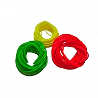 Кембрик флуоресцентный красный d0,8*1,5 (уп.10шт*1м)