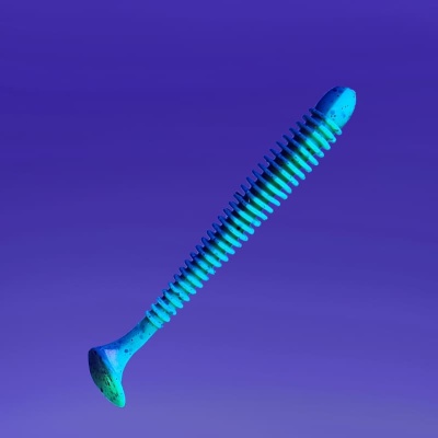 Силикон. приманки Crazy Fish Vibro Worm 4.  75-100-4d-6