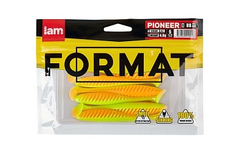 Силиконовая приманка FORMAT PIONEER 88mm F28