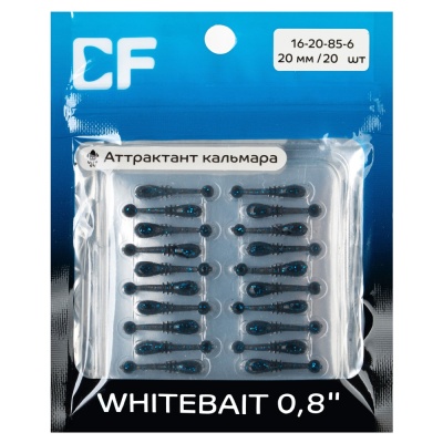 Силикон. приманки Crazy Fish WHITEBAIT 0.8" 16-20-85-6