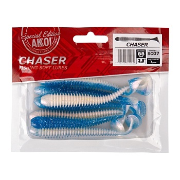 Силиконовая приманка AKKOI CHASER 88mm SC06