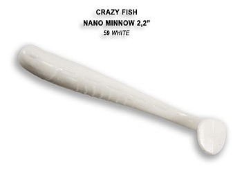 Силикон. приманки Crazy Fish NANO MINNOW 2.2  22-55-59-6 