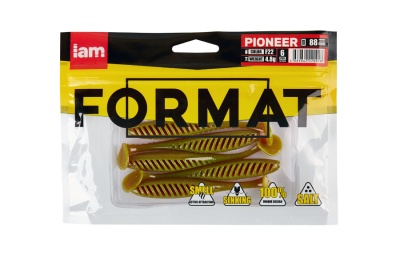 Силиконовая приманка FORMAT PIONEER 88mm F22