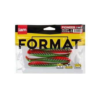 Силиконовая приманка FORMAT PIONEER 100mm F17