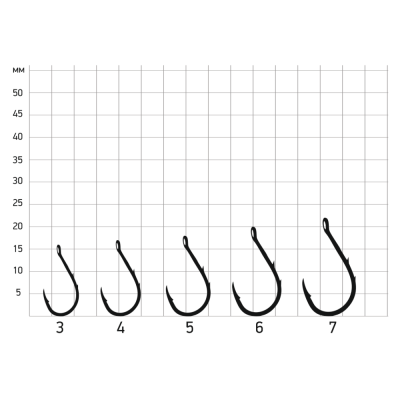 Крючки Saikyo KH-10091 BN CHINU BAIT HOLDER № 6 (10шт.)