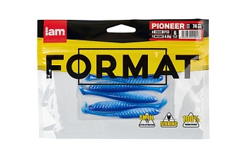 Силиконовая приманка FORMAT PIONEER 74mm F13