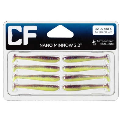 Силикон. приманки Crazy Fish NANO MINNOW 2.2  22-55-41d-6 