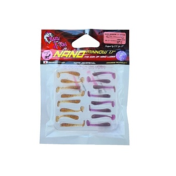 12/32 Силикон. приманки Crazy Fish Nano minnow 1.1 68-27-12/32-6