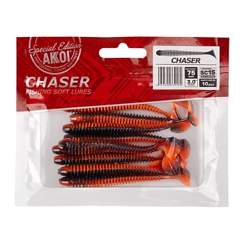 Силиконовая приманка AKKOI CHASER 75mm SC15