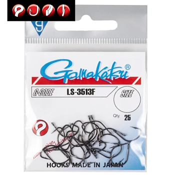 Крючок GAMAKATSU LS-3513F №4 (13 шт)