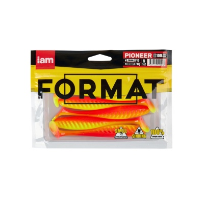 Силиконовая приманка FORMAT PIONEER 100mm F16