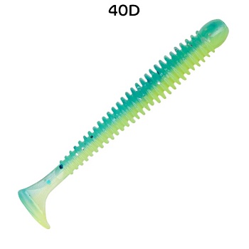 Силикон. приманки Crazy Fish Vibro Worm 2.5  81-65-40d-6