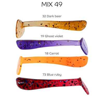 М49 Силикон. приманки Crazy Fish Nano minnow 1.1 68-27-M49-6