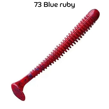 Силикон. приманки Crazy Fish Vibro Worm 3.4  13-85-73-6-F плавающие 