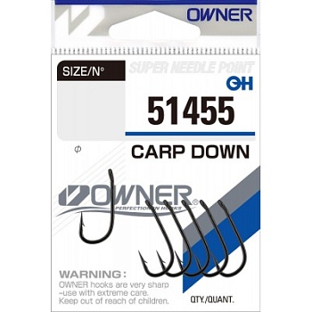 Крючок одинарный Owner 51455 №2