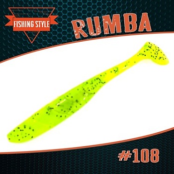 RUMBA  4.5" (113мм) уп.5шт. #108 LEMON PEPPER