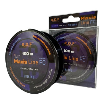 Леска K.D.F. Maxis Line FC 0.30 мм 100 м