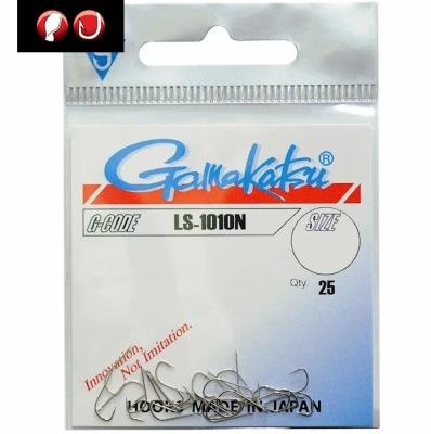 Крючок GAMAKATSU LS-1010N №08 (25 шт)