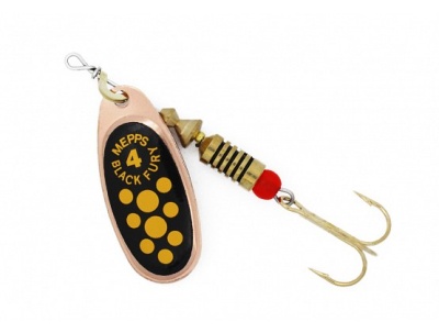 Блесна Mepps BLACK FURY JAUNE CU  №1 (57362) 