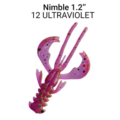 Силикон. приманки Crazy Fish Nimble 1.6  49-40-12-6