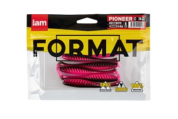 Силиконовая приманка FORMAT PIONEER 74mm F15