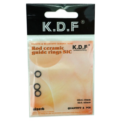 Вставка в кольцо керамическая SiC размер 6