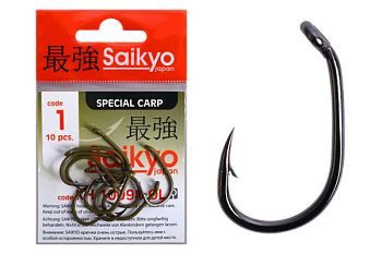 Крючки Saikyo KH-10098 CLEVER CARP ОL № 1 (10шт.)