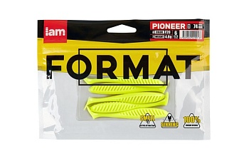 Силиконовая приманка FORMAT PIONEER 74mm F20