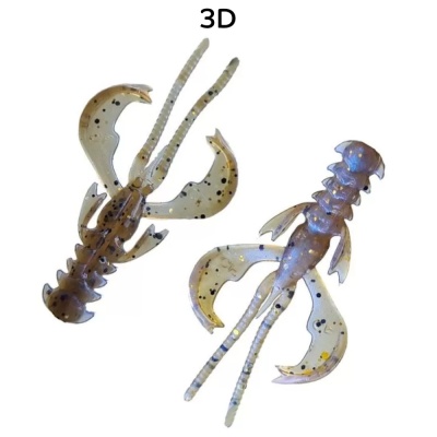 Силикон. приманки Crazy Fish Nimble 1.6  49-40-3d-6