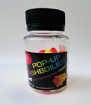 Бойлы Dolphin 10 мм POP-UP(клуб-опарыш)