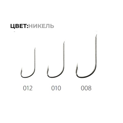Крючок GAMAKATSU LS-1010N №08 (25 шт)