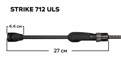 Спиннинг Strike 712ULS 2,15м 1.5-5гр