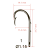 Крючки Saikyo KH-11014 BAIT HOLDER BN № 1 (10шт.)