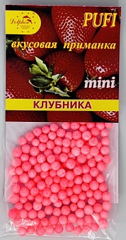  Пенопласт Dolphin Клубника mini (10шт./уп)
