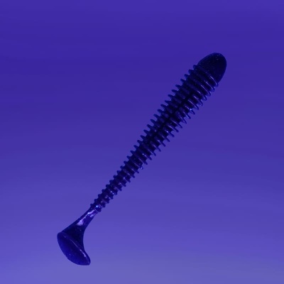 Силикон. приманки Crazy Fish Vibro Worm 4.  75-100-98-6