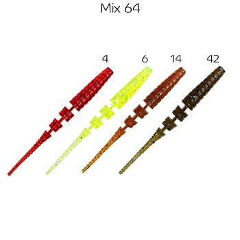 Силикон. приманки Crazy Fish Polaris 2.2  17-54-M64-6