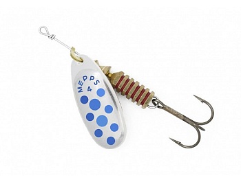 Блесна Mepps COMET PTS BLEUS AG  №5 (62018) 