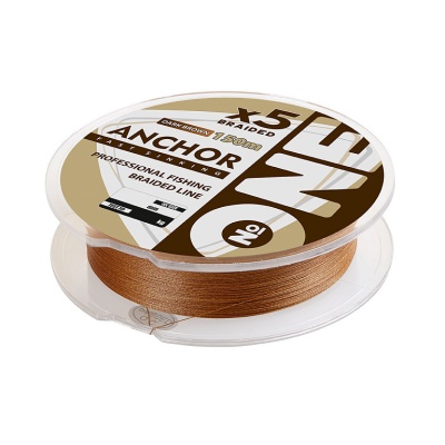 Плетеный шнур тонущий №ONE ANCHOR X5-150 d0.16