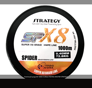 Плетеный шнур Strategy Super X-8 0.40мм 500м