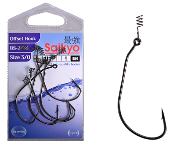 Крючки Saikyo BS-2435 BN № 3/0 (5шт.)