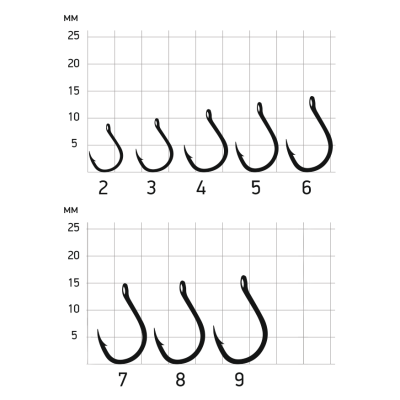 Крючки Saikyo KH-10085 SPECIAL FEEDER BN № 2 (10шт.)