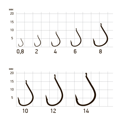 Крючки Saikyo KH-10003 Tanago BN № 4 (10шт.)