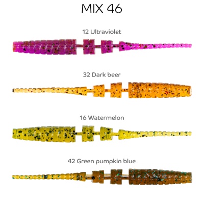 Силикон. приманки Crazy Fish Polaris 2.2  17-54-M46-6