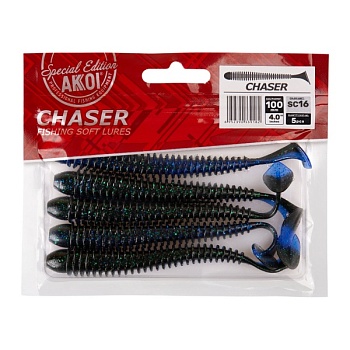 Силиконовая приманка AKKOI CHASER 100mm SC16