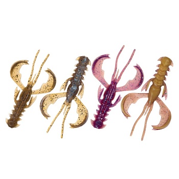 Силикон. приманки Crazy Fish Nimble 2.5  44-65-3d/41d-6