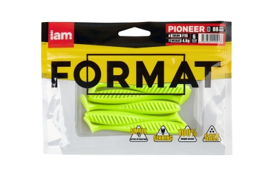 Силиконовая приманка FORMAT PIONEER 88mm F19