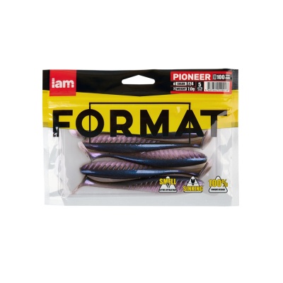 Силиконовая приманка FORMAT PIONEER 100mm F24