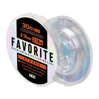 Леска AKKOI FAVORITE STRONG 30m 0.16mm