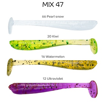 Силикон. приманки Crazy Fish NANO MINNOW  6-40-M47-6 