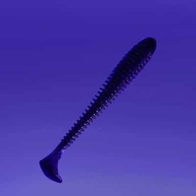 Силикон. приманки Crazy Fish Vibro Worm 4.  75-100-99-6